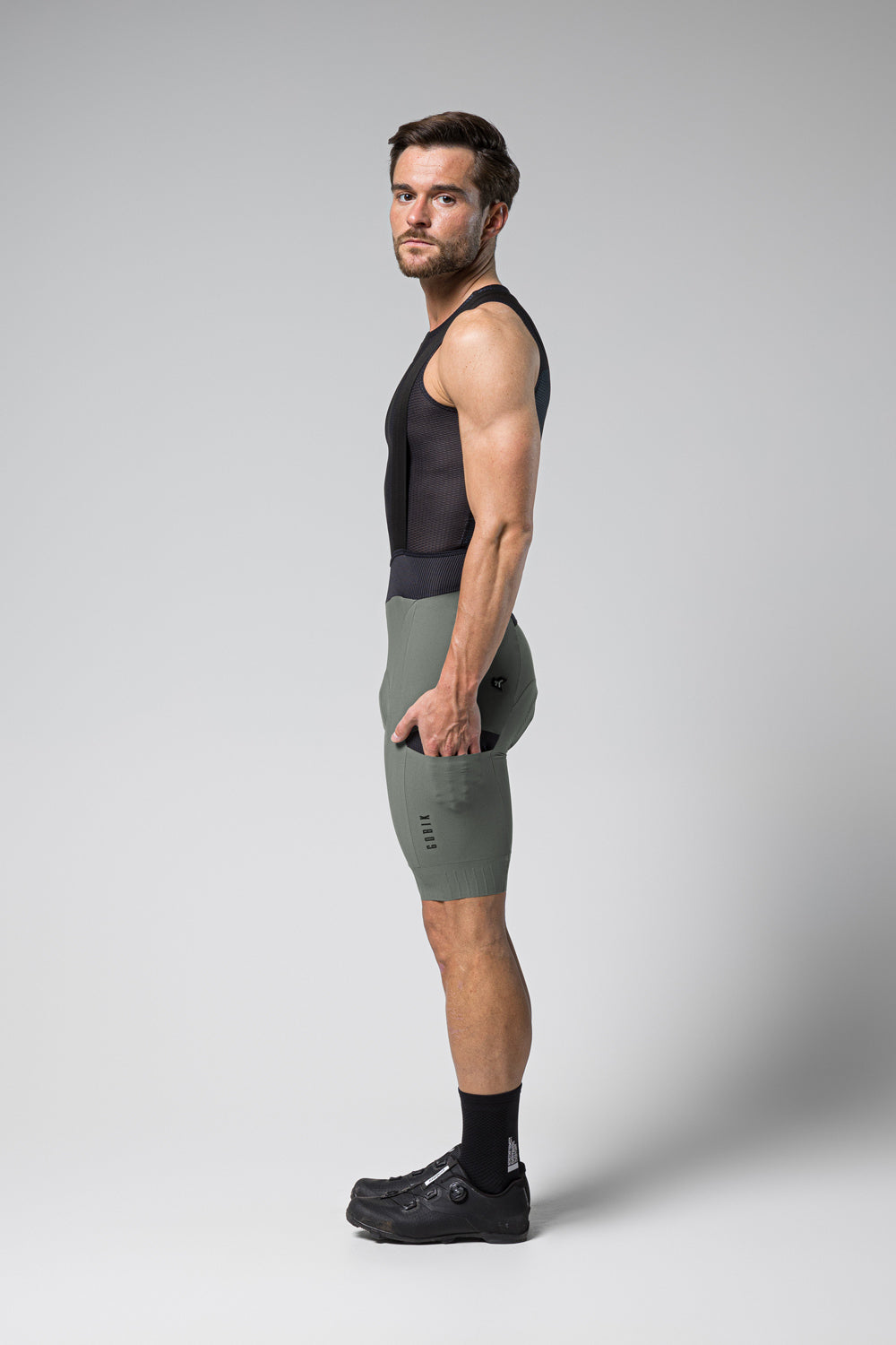 BIB SHORTS GRIT 2.0 MEN EVERGREEN - K10