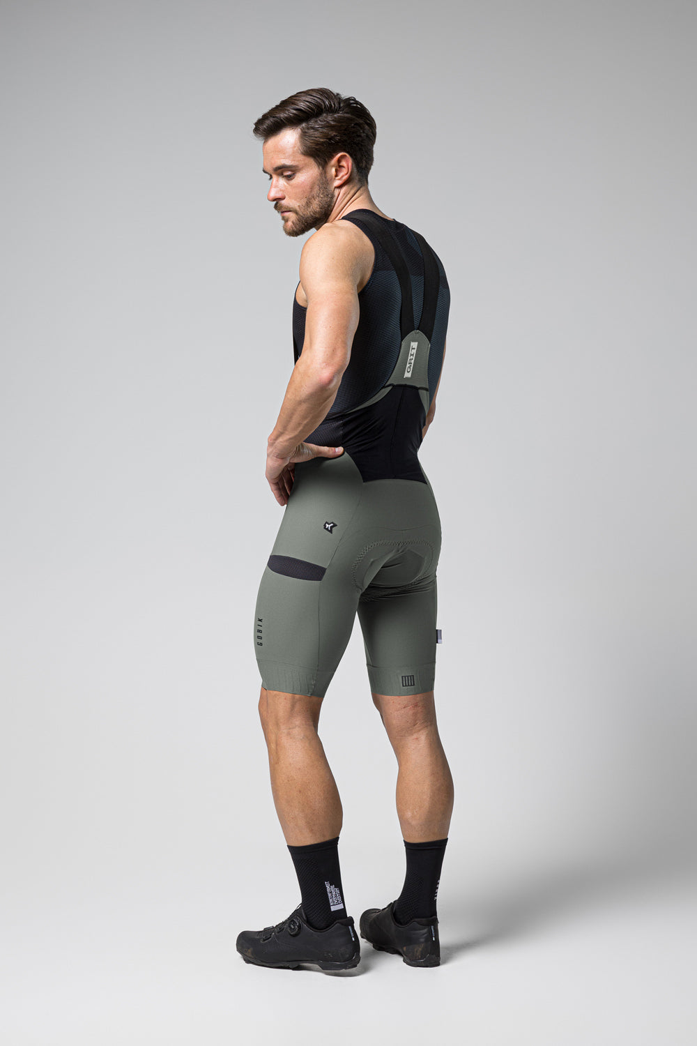 BIB SHORTS GRIT 2.0 MEN EVERGREEN - K10