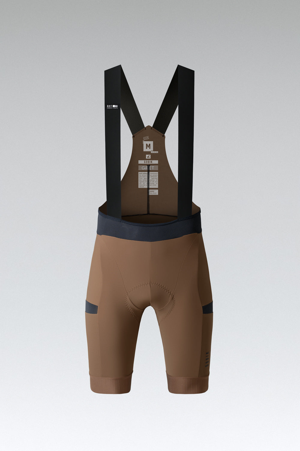 BIB SHORTS GRIT 2.0 MEN TOFFEE - K10