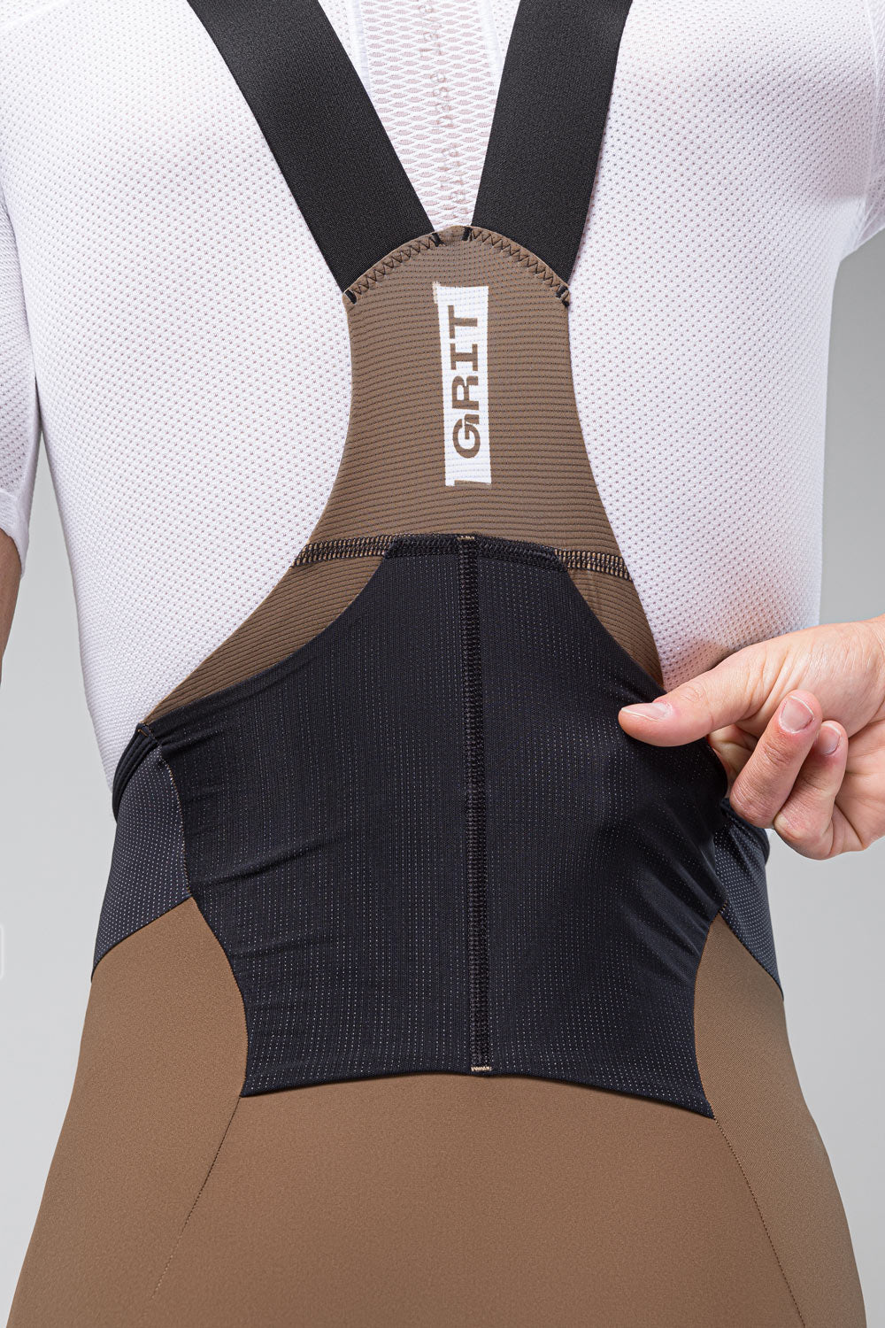 BIB SHORTS GRIT 2.0 MEN TOFFEE - K10