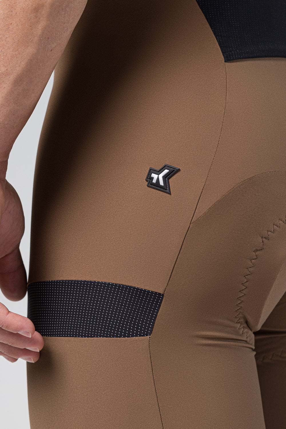 BIB SHORTS GRIT 2.0 MEN TOFFEE - K10