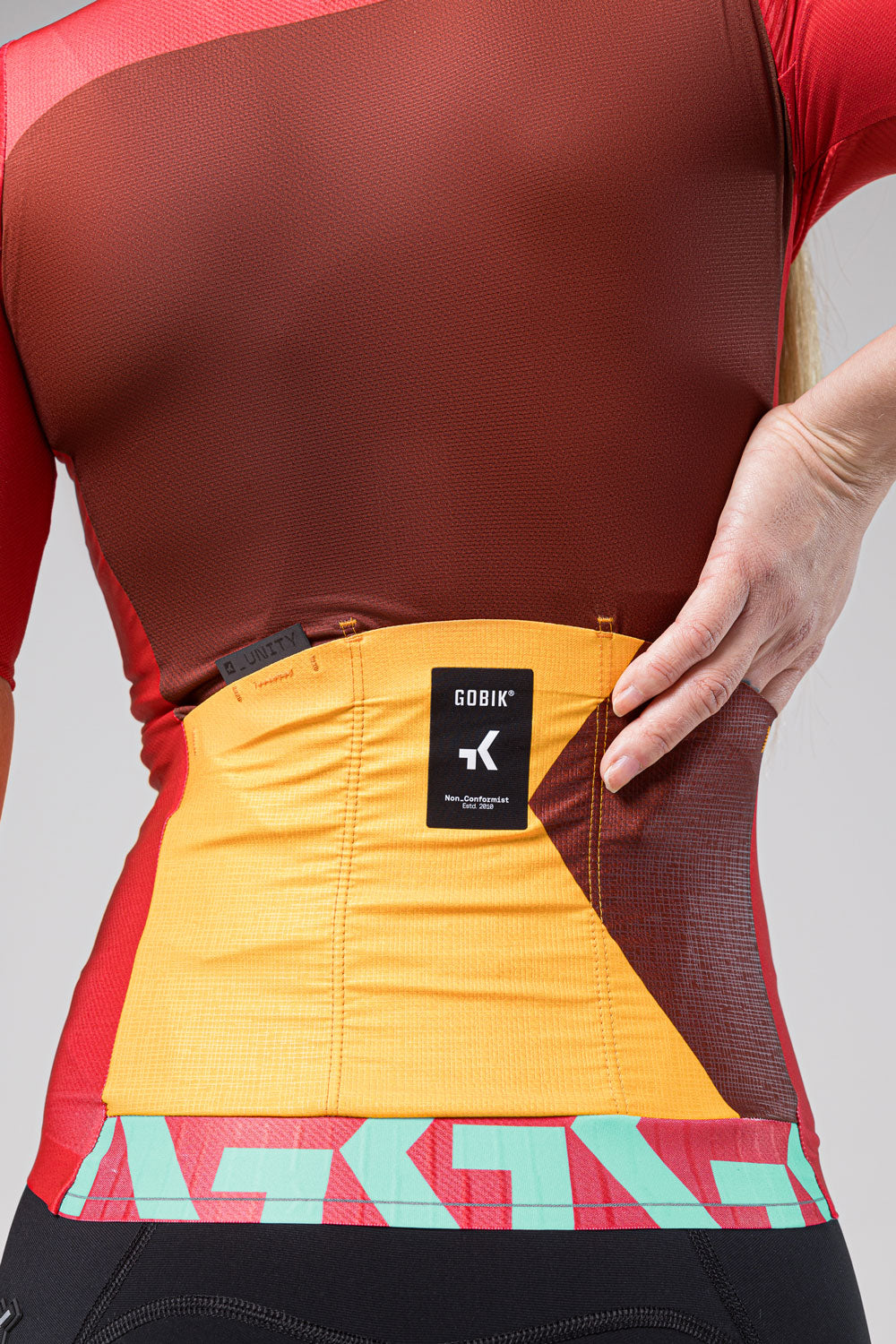 JERSEY SHORT SLEEVE ATTITUDE 2.0 WOMEN BARBERRY